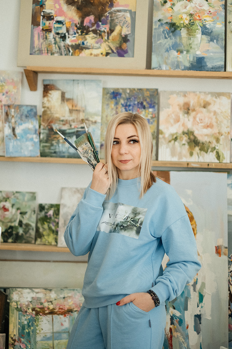 Художница Евгения Октябрь