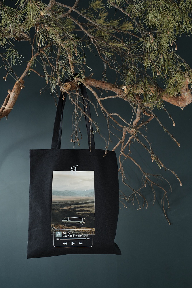 Шоппер Чёрный/Автобус_19289