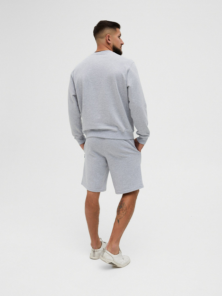 Шорты River Серый/меланж_11784