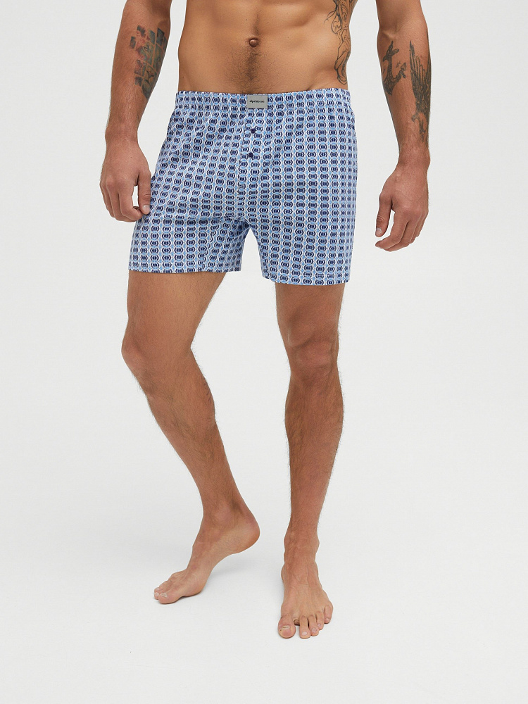 Трусы свободного кроя Classic Man Геометрия_11796