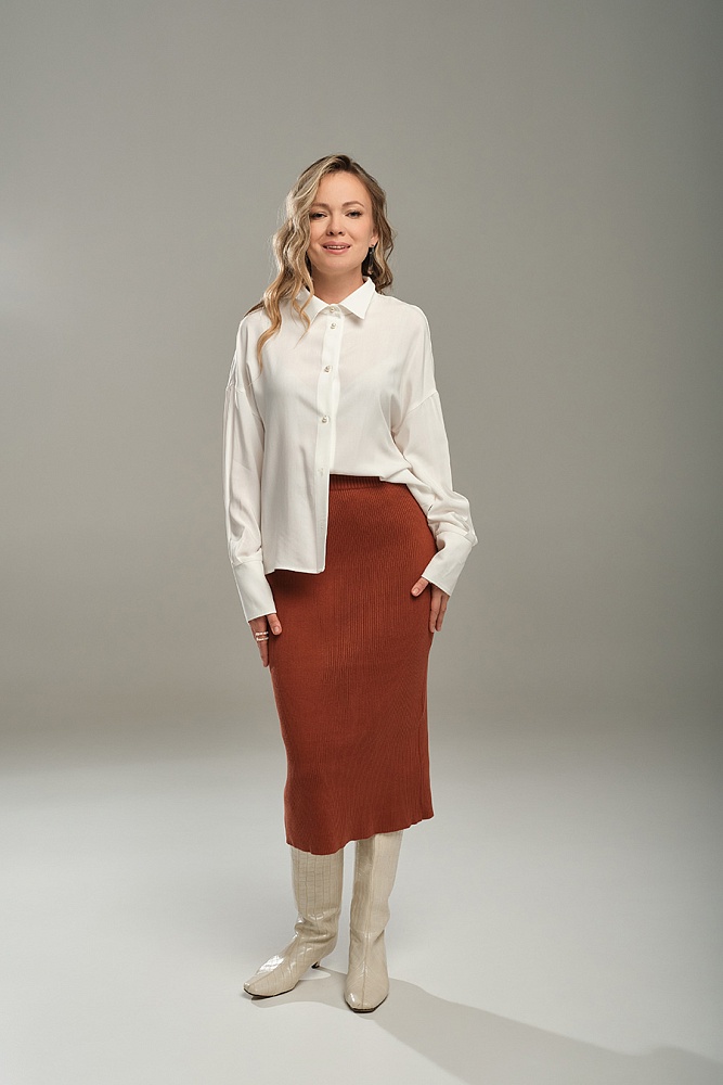 Юбка Aura soft Терракотовый_18274