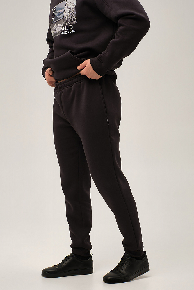 Брюки мужские из хлопка Rob Графит_13412