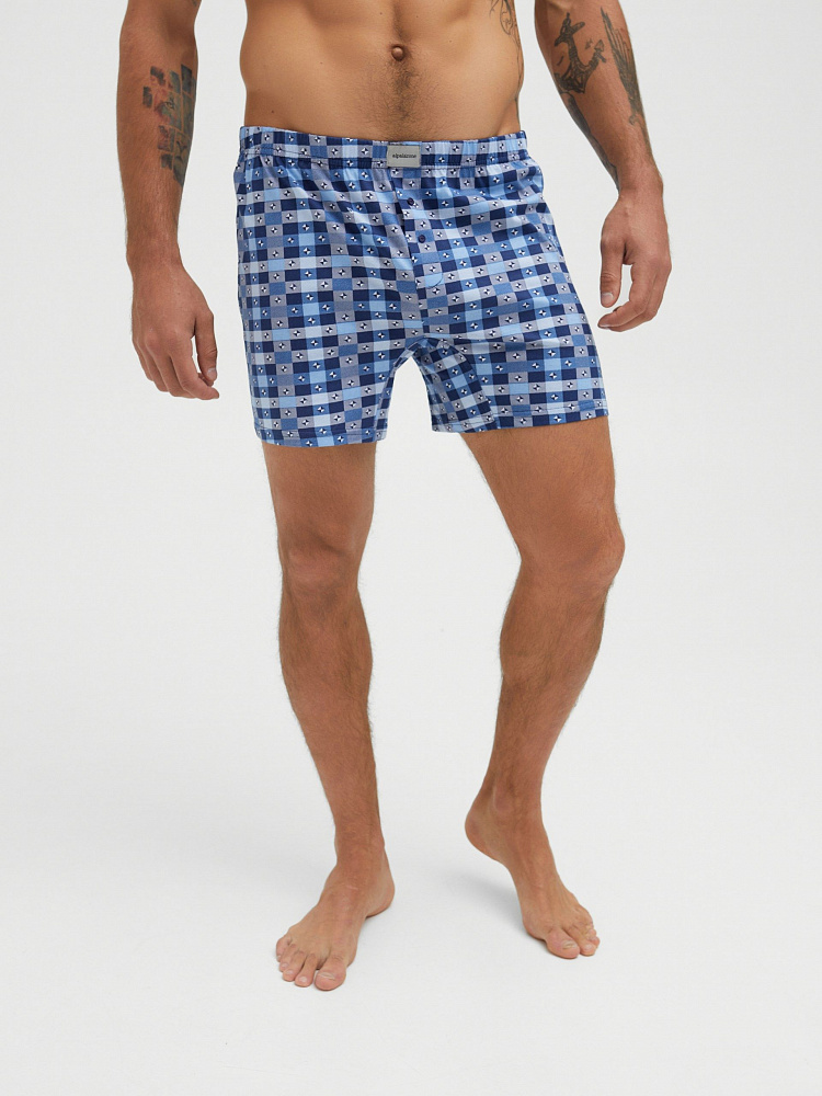 Трусы свободного кроя Classic Man Ромбы_11801