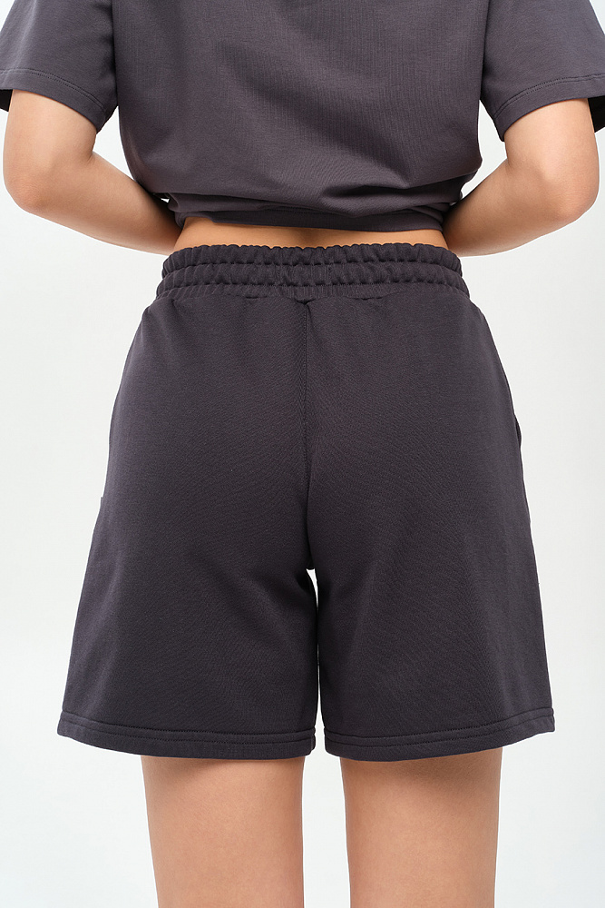 Шорты из футера Art place Графит_14529