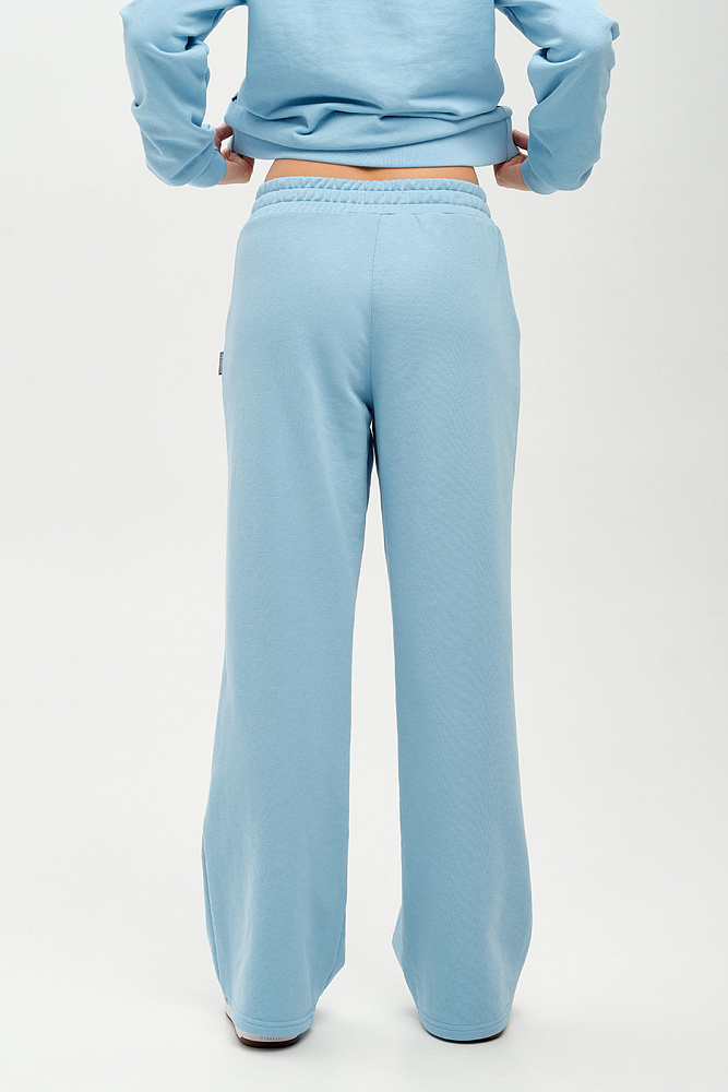 Брюки из футера Art place Голубой_14353