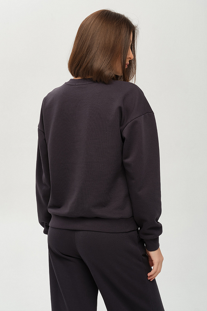 Свитшот из футера Art place Графит/Хлопок_14465