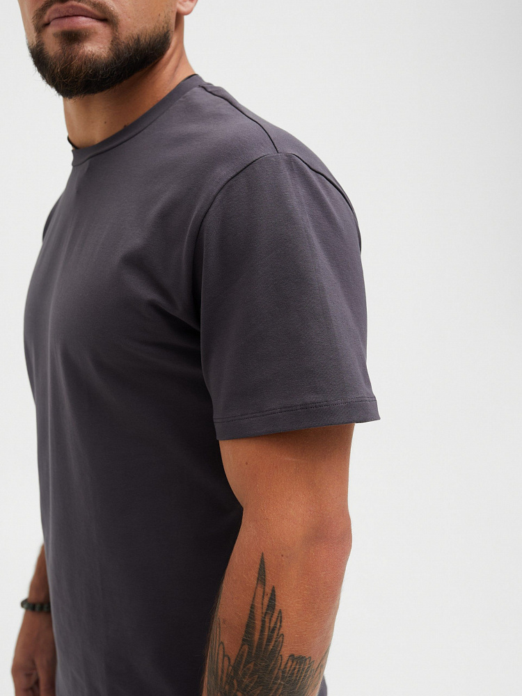 Футболка мужская David Графит_12091