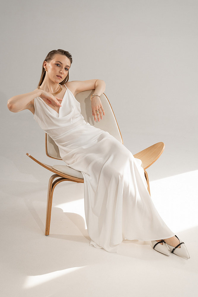 Сорочка Wedding Молочный_15515