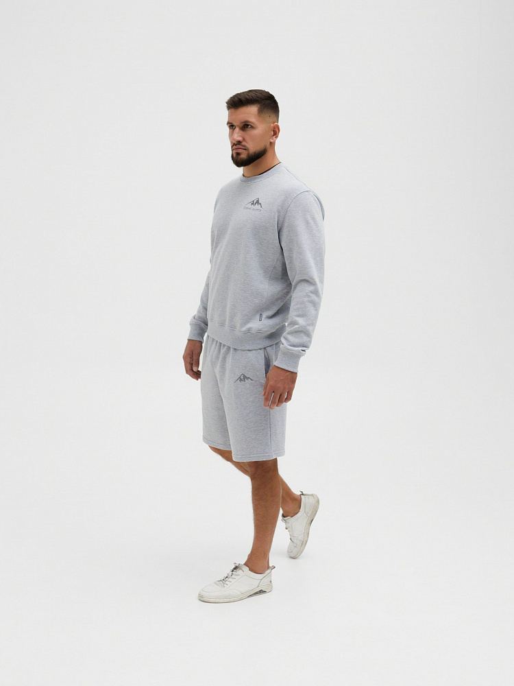 Шорты River Серый/меланж_11781