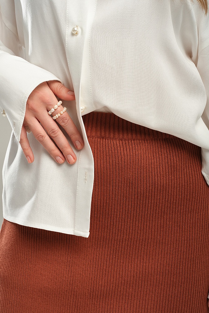 Юбка Aura soft Терракотовый_18276