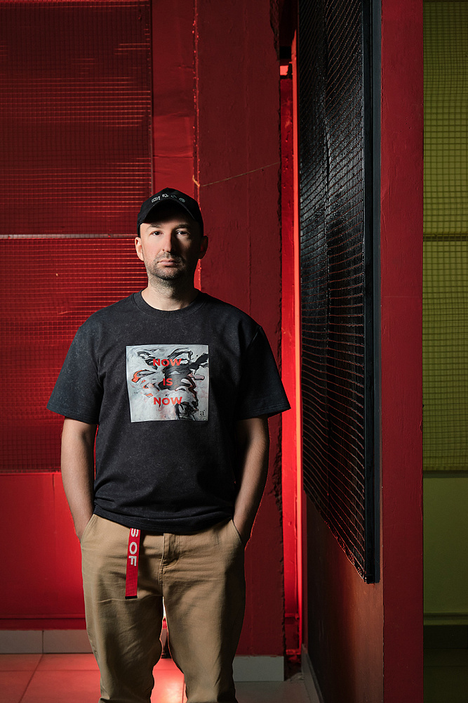 Футболка мужская с принтом Art moment Серый туман/NOW_15228