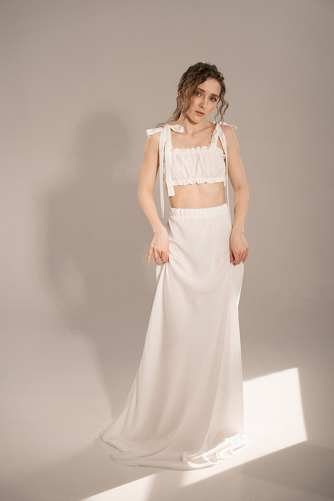 Юбка Wedding Молочный_15543