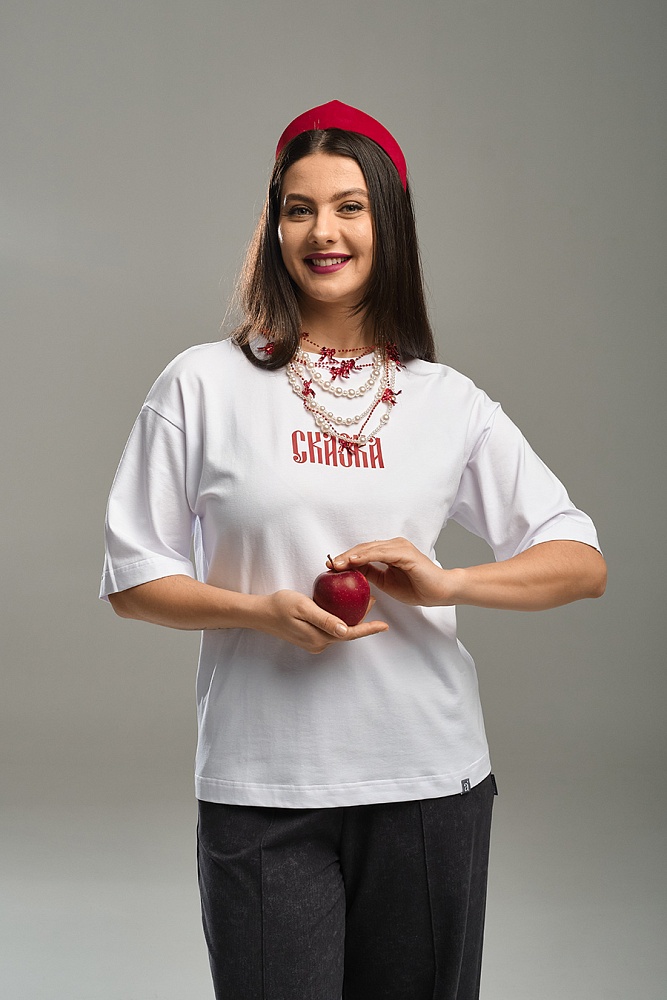 Футболка из хлопка Сказка Белый_18293