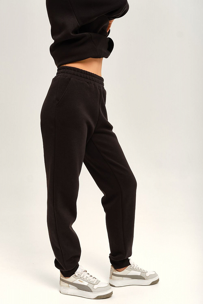 Джоггеры с начесом Lori Графит_13278