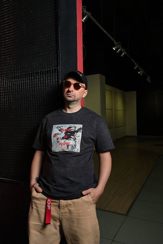 Футболка мужская с принтом Art moment Серый туман/NOW_15230