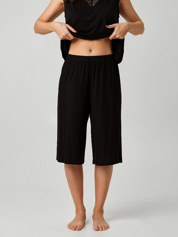 Бриджи из вискозы Lili Черный_9245