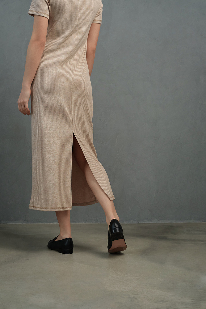 Платье длинное с рукавом Ribi _13544