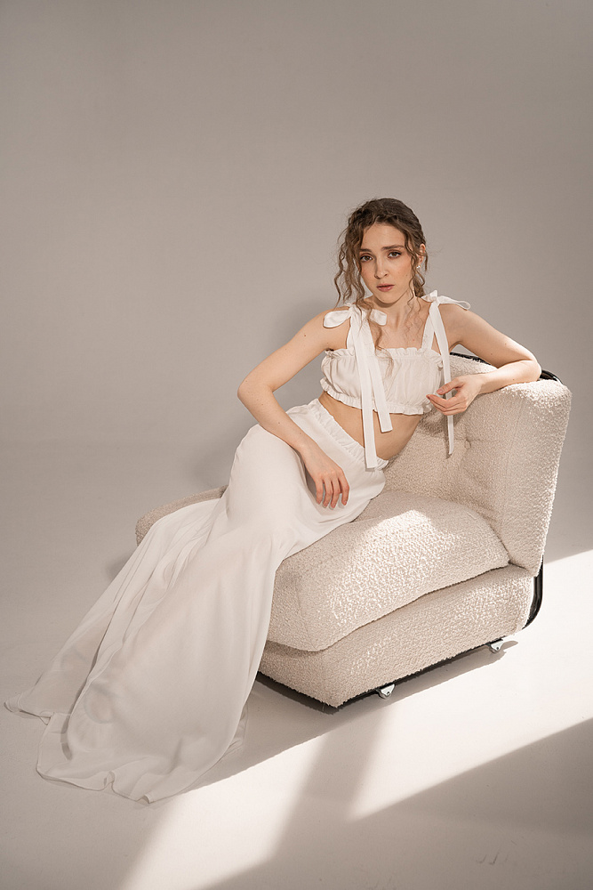 Юбка Wedding Молочный_15542