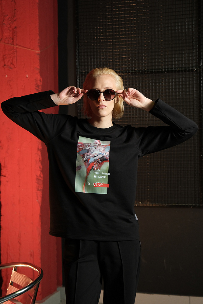 Брюки со стрелками Art moment Черный_15410