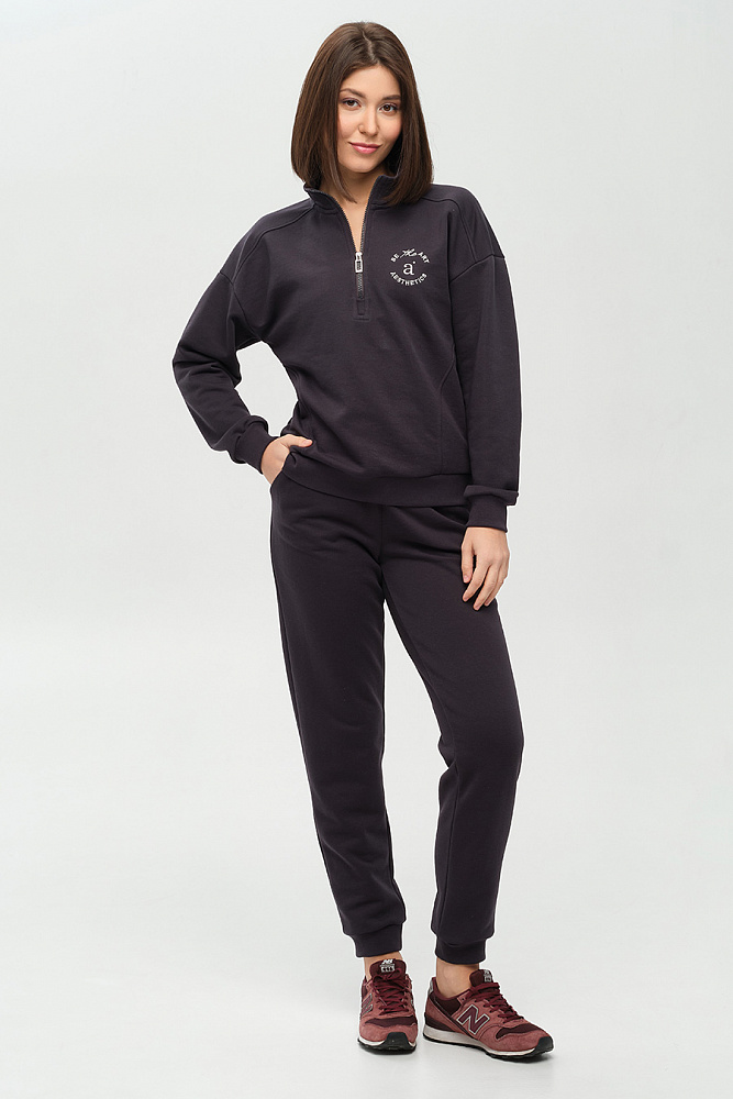 Брюки из футера Art place Графит_14499