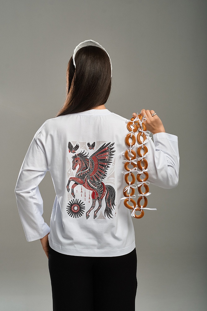 Лонгслив Сказка Белый_18323