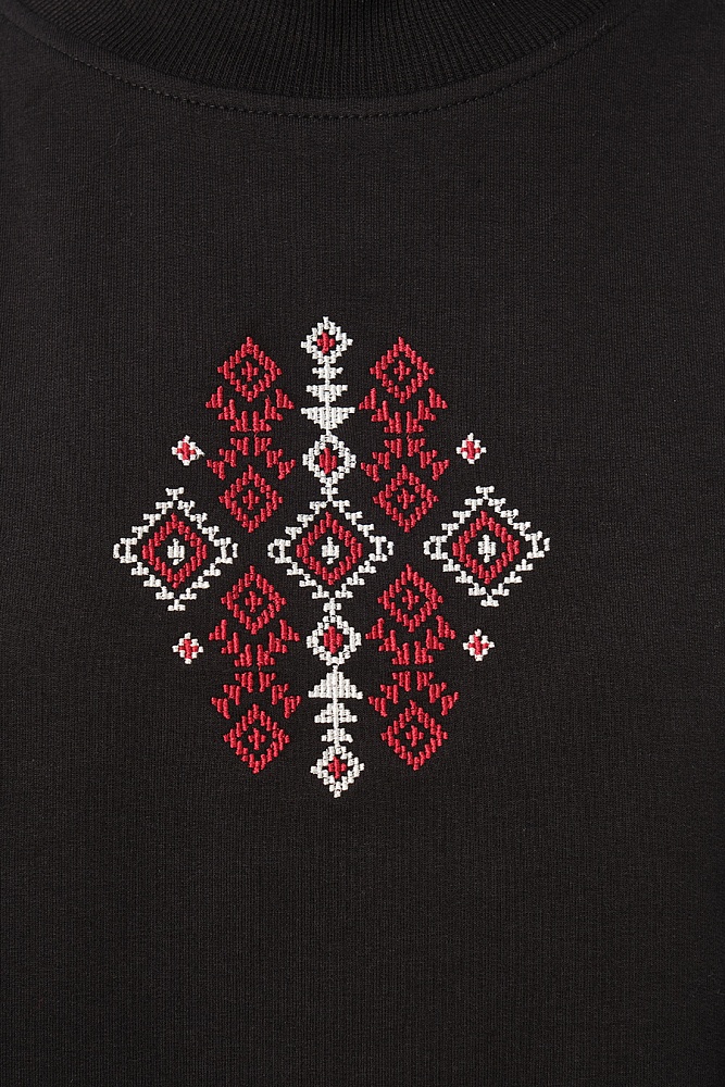 Лонгслив из футера Future Черный_17218