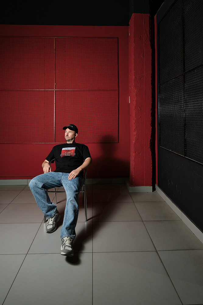 Футболка мужская с принтом Art moment Черный/Russian_15244