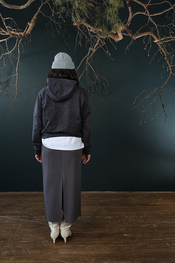 Худи из футера  Altai Серый туман/Кони_18864