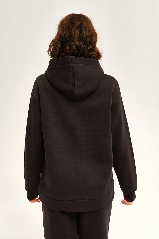 Худи с начесом Lori Графит_12675