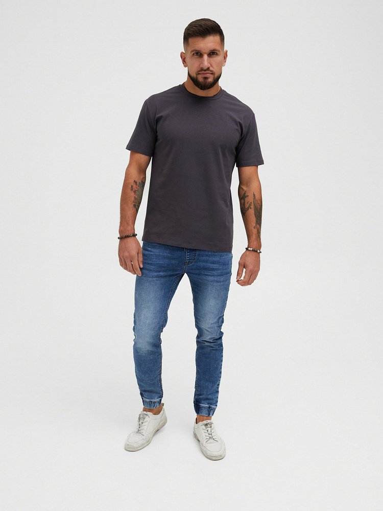 Футболка мужская David Графит_12089