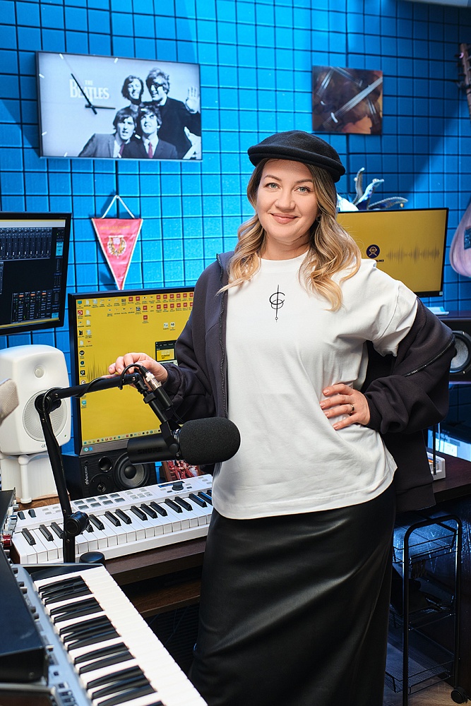 Футболка из хлопка Звучи Белый_17951