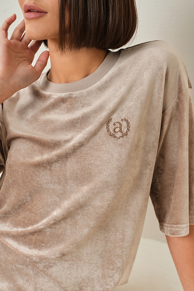Футболка  Veluor Золотисто-бежевый_17693