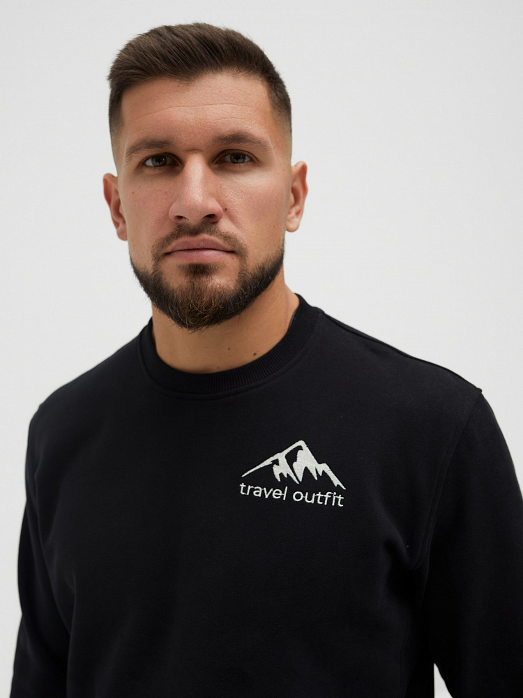 Свитшот мужской River Черный_11772