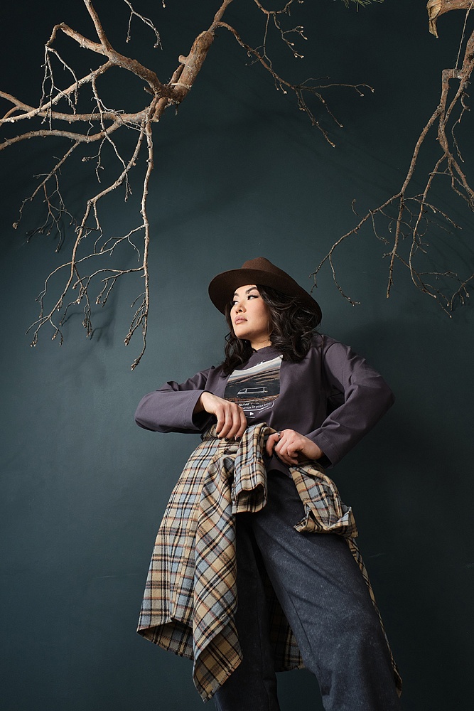 Лонгслив Altai woman Графит/Автобус_18884