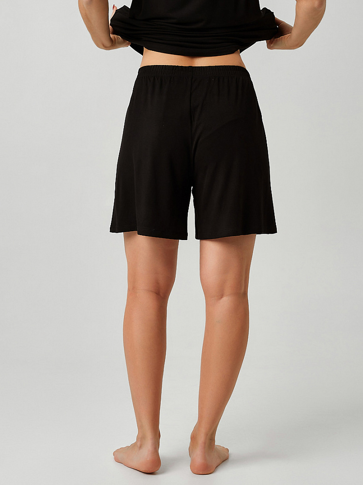 Шорты из вискозы Lili Черный_9233