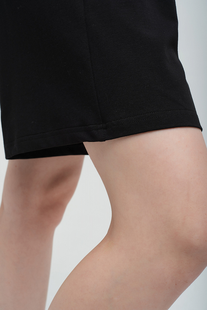 Шорты из эластичного хлопка Bloom Черный_8686