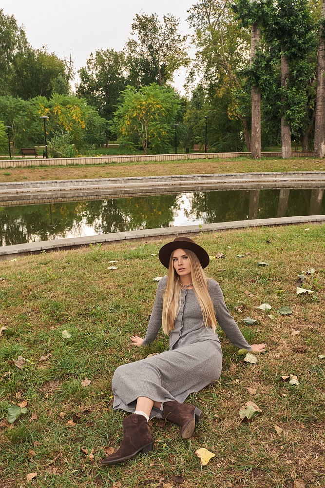 Кардиган Cozy Soft Серый меланж_16215