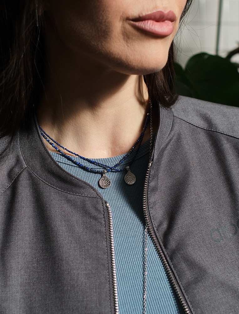 Бомбер Chic Серый_19307