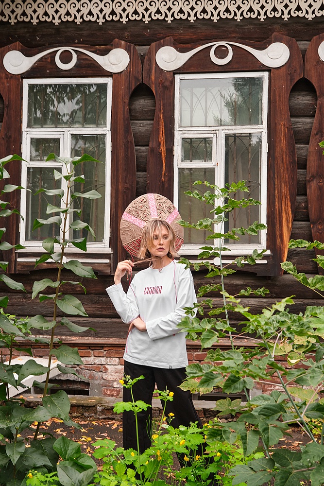 Лонгслив Сказка Белый_17031