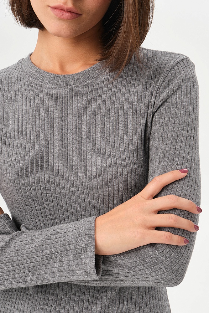 Платье Cozy Soft Серый меланж_17024