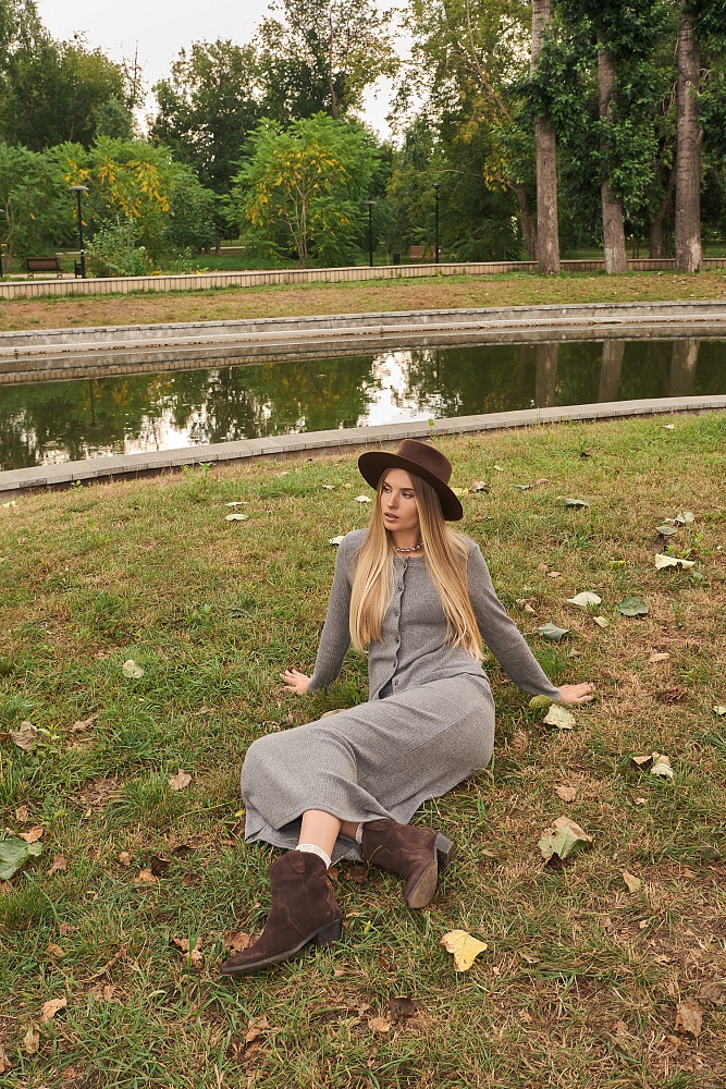 Кардиган Cozy Soft Серый меланж_16214