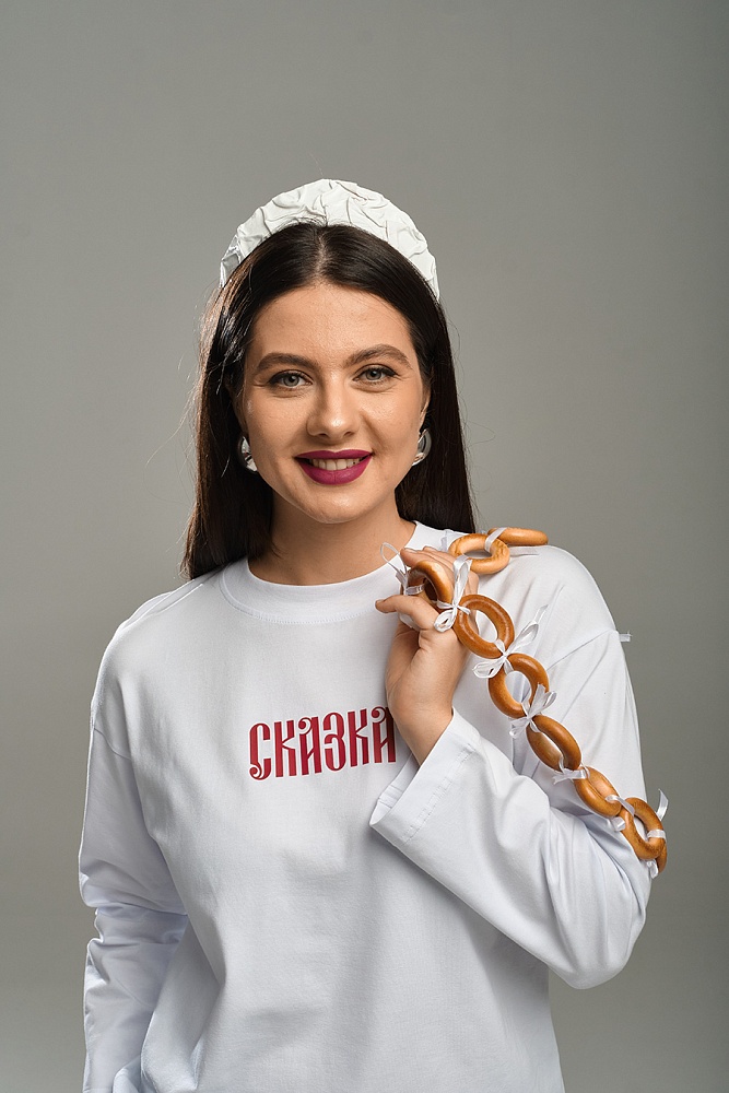 Лонгслив Сказка Белый_18326