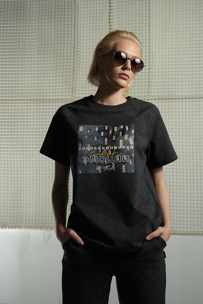 Джоггеры Art moment Серый туман_15396