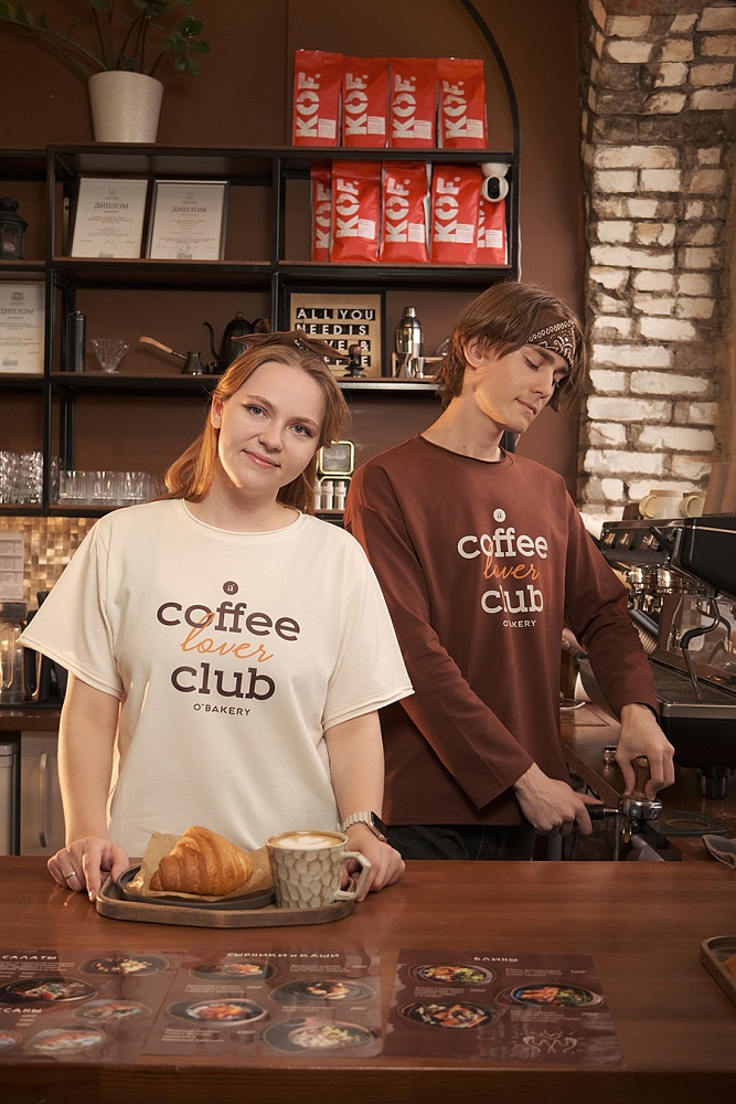 Футболка оверсайз Espresso Молочный/Club_16480