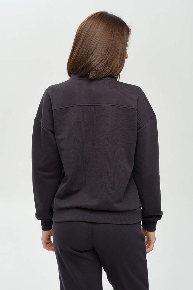 Свитшот из футера Art place Графит_14504