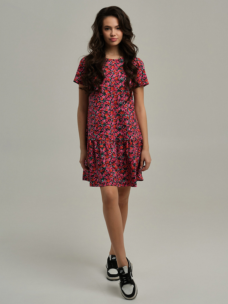 Платье из хлопка Kira Полевые цветы_10552