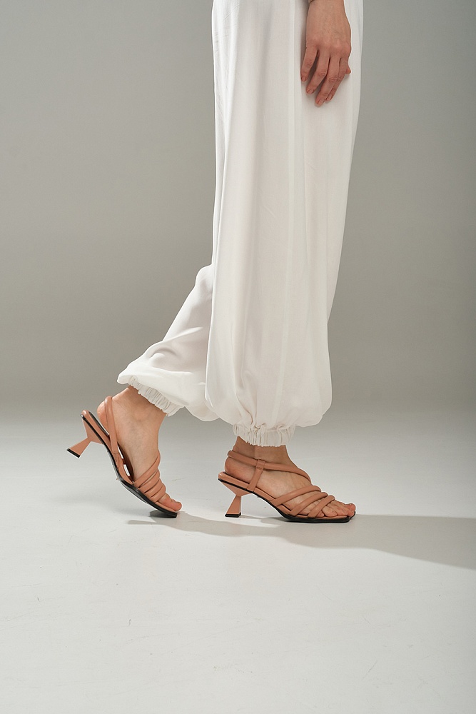 Брюки из вискозы Wedding Молочный_19005