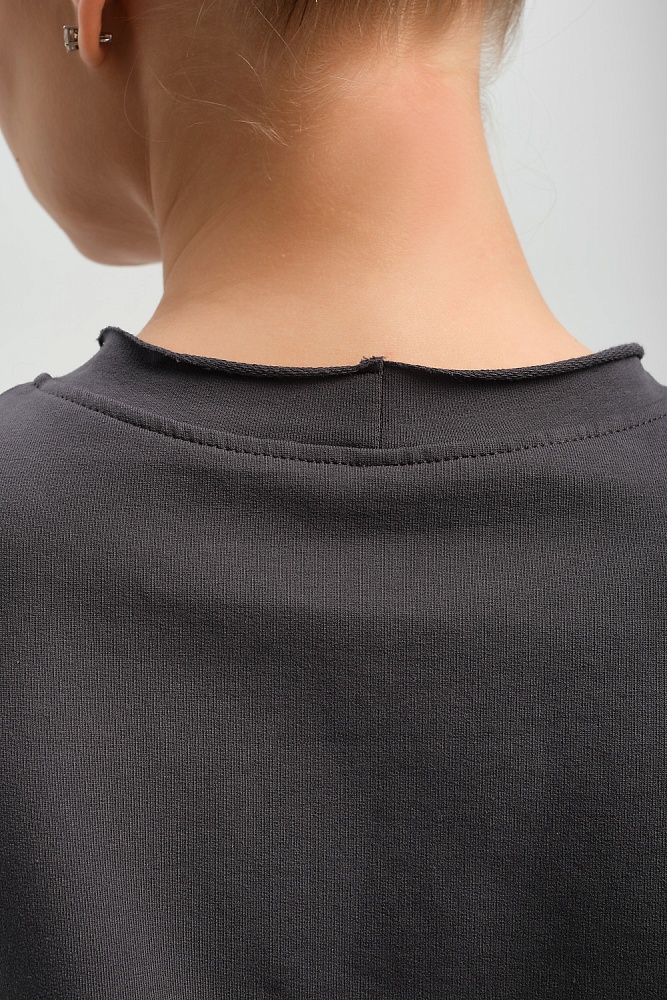 Футболка из хлопка Bloom Графит_16782