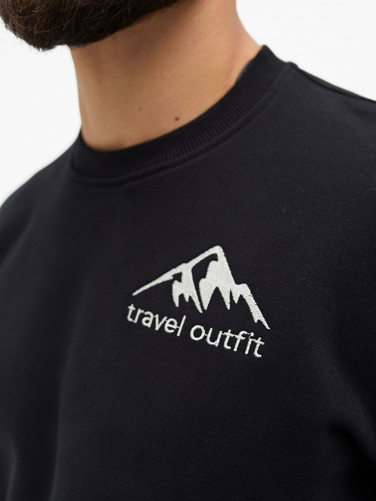 Свитшот мужской River Черный_11774