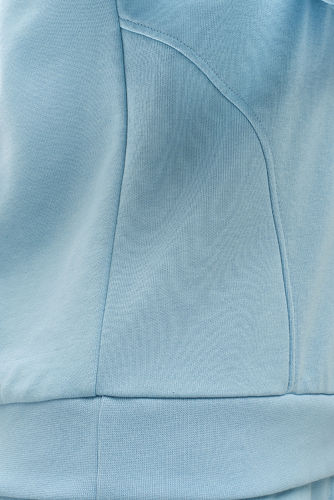 Свитшот из футера Art place Голубой_14416